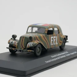 Ixo 1:43 World War II Military Vehicles Citroen Traction Avant 11 BL Diecast Car