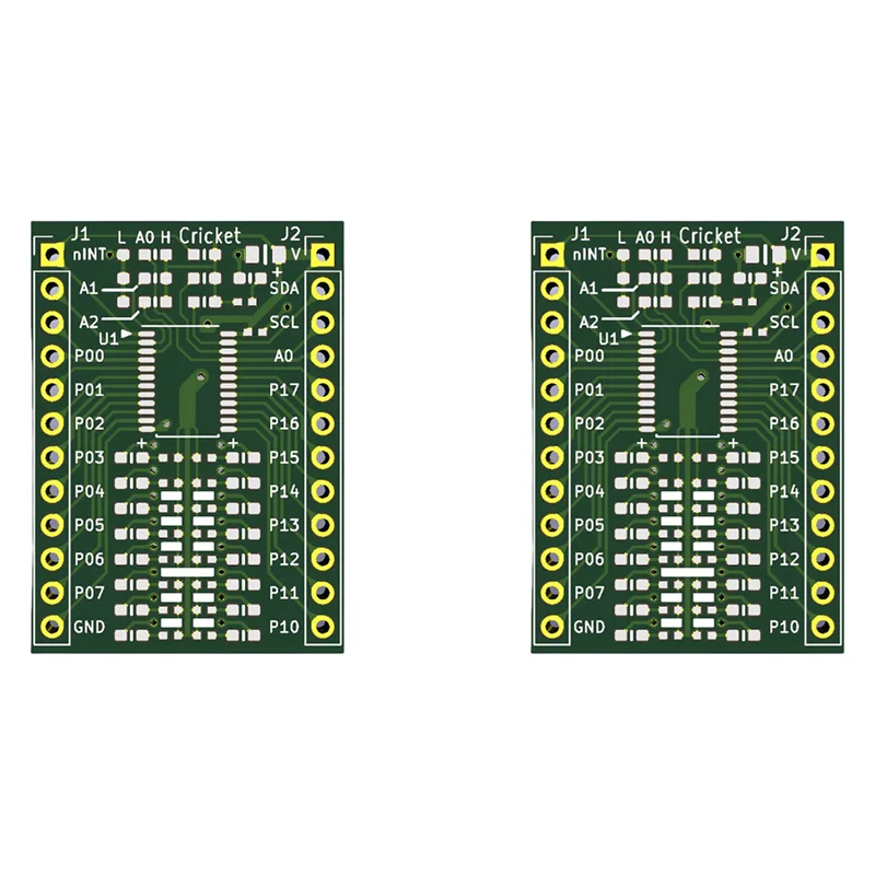 Ingenious-2X TCA9555 Expansion Module IIC/I2C GPIO Expansion Board Module 16 Digital Input & Output