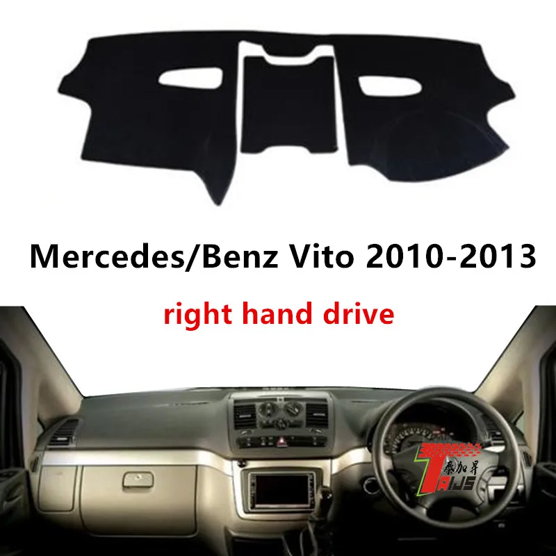 

TAIJS factory Flannel right-hand drive Car dashboard cover for Mercedes/Benz Vito 2010-2013 Right-hand drive