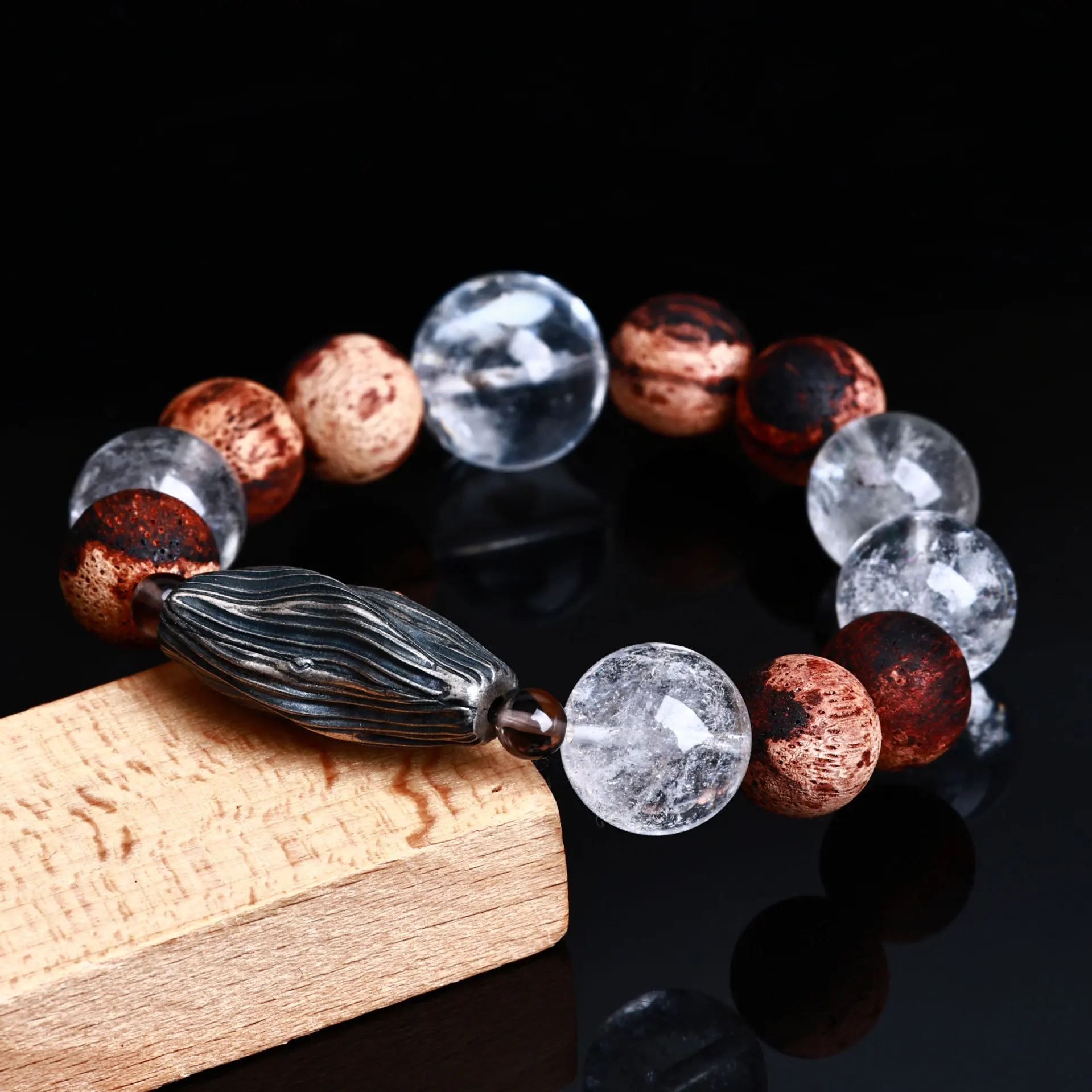 Natural polypropylene crystal strings one thing one picture men and women's models niche hundred original design jewellery