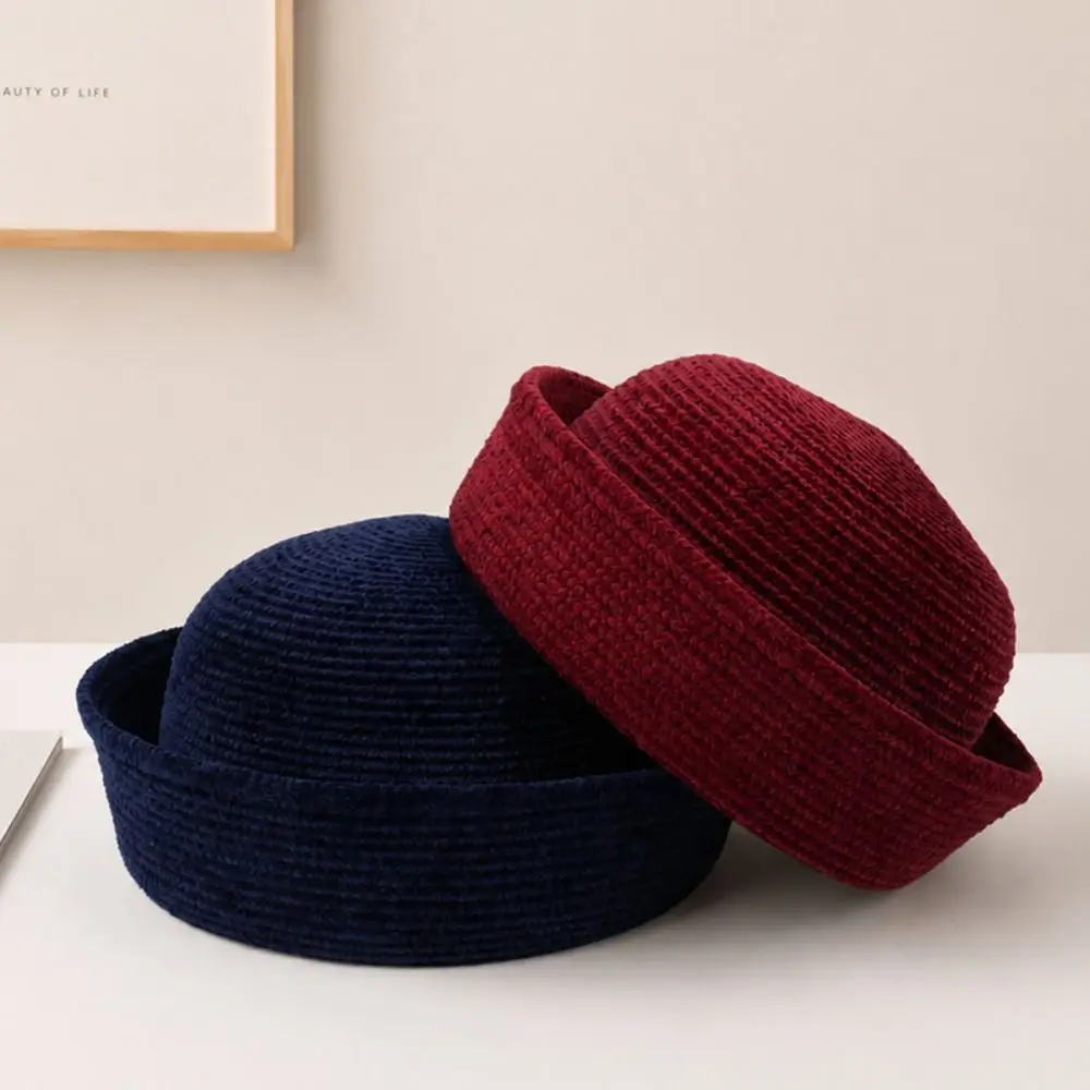 Modischer französischer Chenille-Pillbox-Hut, Fedora, Tränenform-Beret, eleganter, vielseitiger Medikamentenbox-Hut für Cocktail-Events – Detail 11