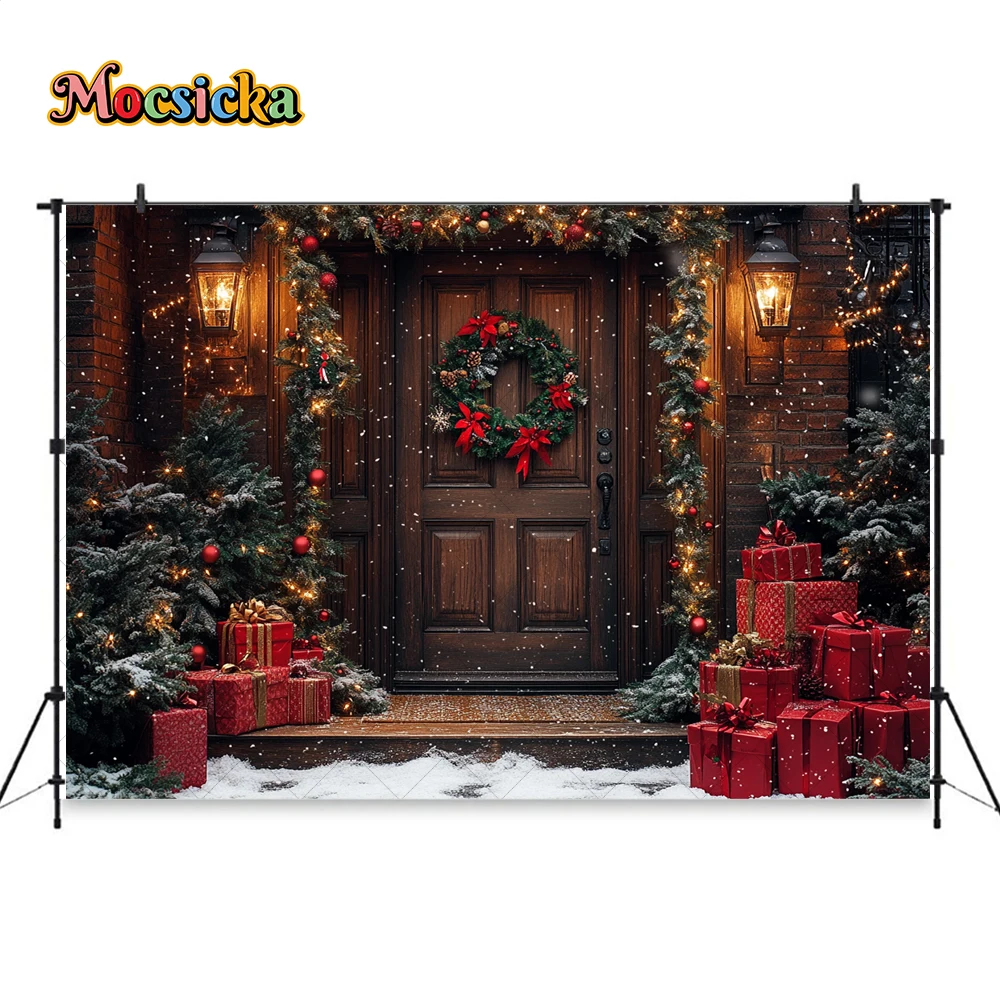 Sfondo porta in legno marrone  - Kids Outdoor Xmas Gifts recensione e prezzo