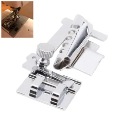 Domestic Sew Machine Accessories Shell Presser Foot Binder Foot Overlock Overcast Sewing Machine Foot Rolled Hem Feet (Metal)