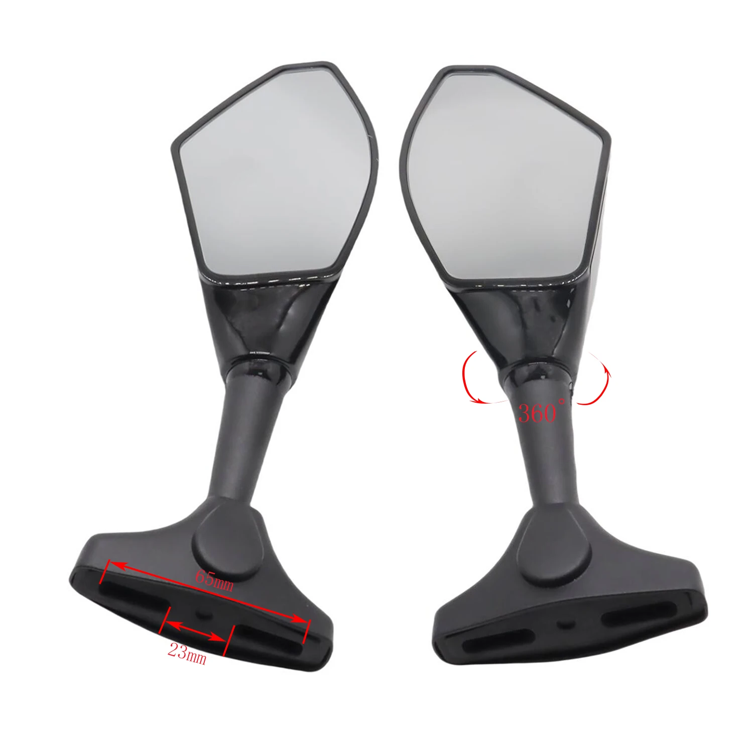Rearview Mirrors With Turn Signals LED For Suzuki Katana 600/750 GSX600/750F 1998-2007 1999 2000 2001 2002 2003 2004 2005