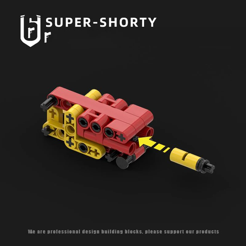 1200 قطعة نموذج بندقية انبعاث التقنية اللبنات MOC سلاح البناء الطوب مجموعة قليل لتقوم بها بنفسك اللعب هدية للطفل الكبار #4
