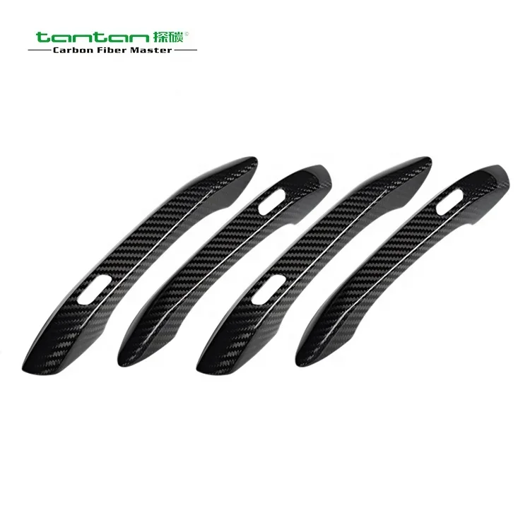 

Carbon Fiber Car Exterior Accessories For Porsche Panamera Carbon Fiber Door Handle Cover Sticker