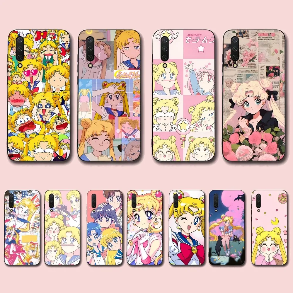 

Anime S-Sailors Moons Cute Phone Case For Xiaomi Mi 5X 8 9 10 11 12 lite pro 10T PocoX3pro PocoM3 Note 10 pro lite