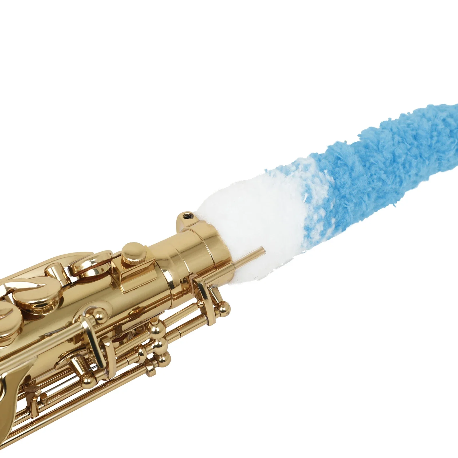 Alto Saxophone Cleaning Brush Sax Colorful Dusting Brush Cleaning Inner Wall Convenient Brass Musical Instrument Accessories