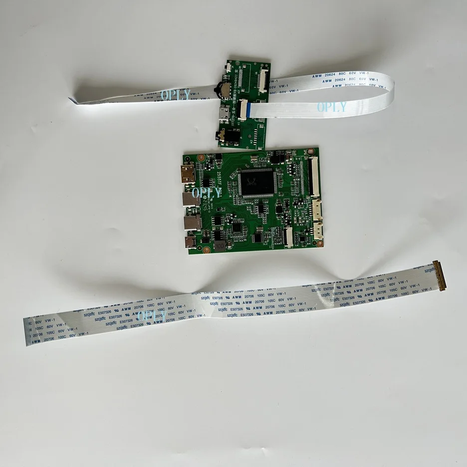 Placa controladora mini hdmi-compatível 2 USB-C para b160qan02 b160qan02.m b160qan02.x 16 "2560x1600 edp kit de tela led diy