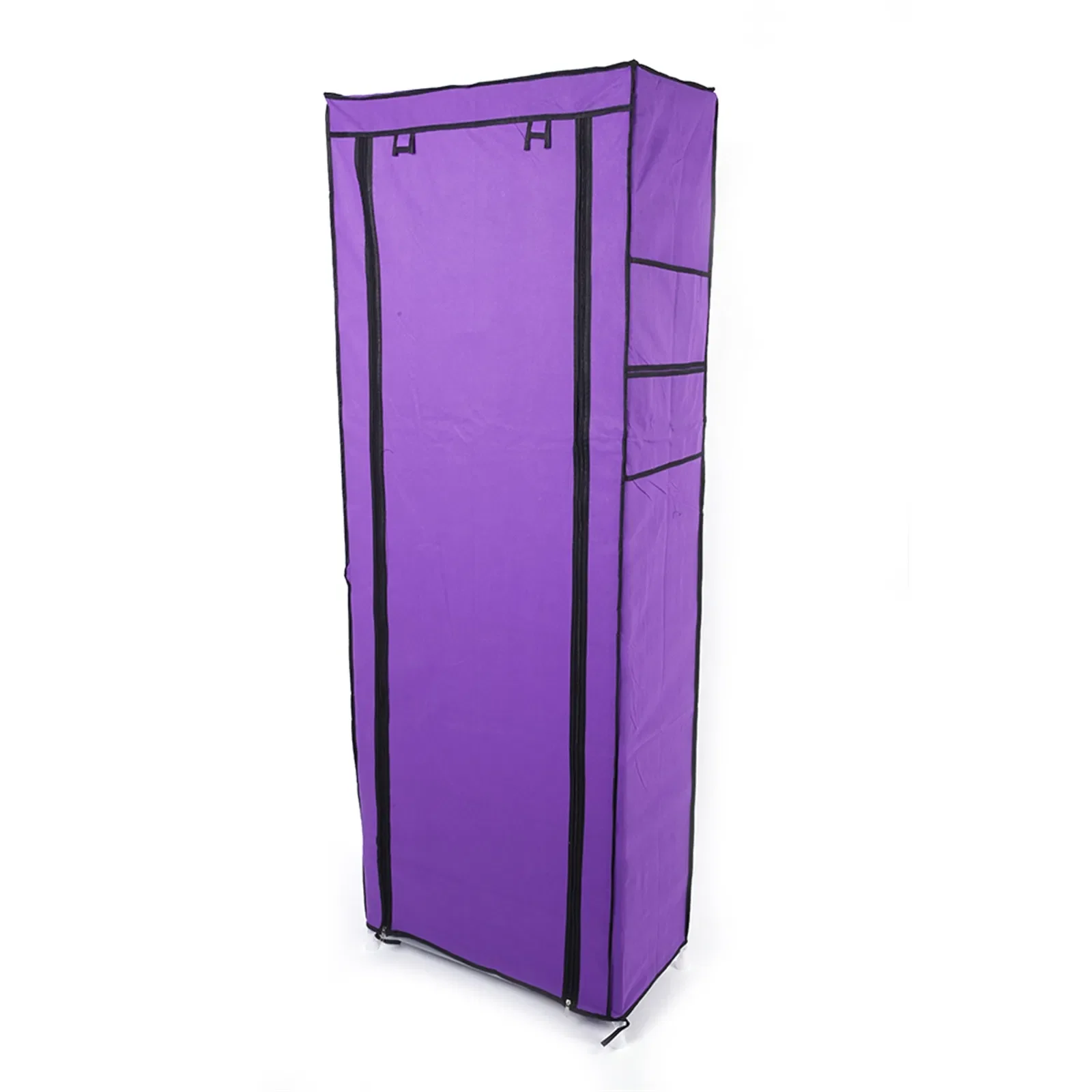 10 Layer 9 Grid Shoe Rack Shelf Storage Closet Organizer Purple Color Dustproof Shoes Cabinet for Home Use