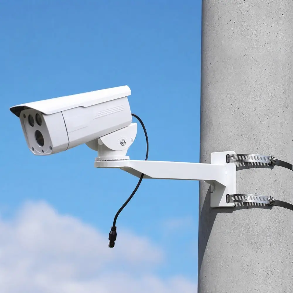 Universal Adjustment Monitoring Bracket Thickened Waterproof Camera CCTV Bracket Aluminum Duckbill Shape