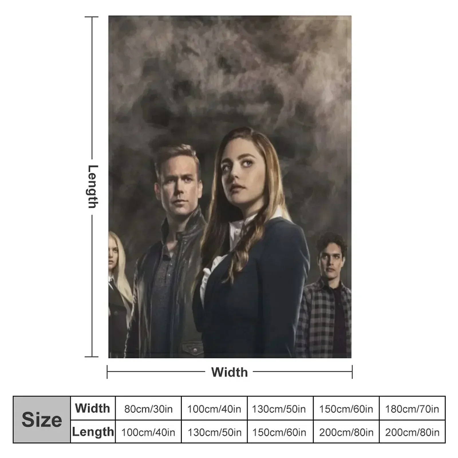 Legacies Film Noir Season 2 Throw Blanket Luxury Designer Vintage Cute Softest Blankets