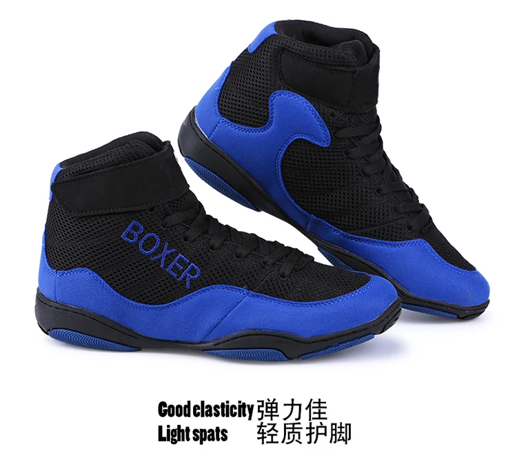 Men Wrestling Sneaker Comfortable Male Sport Shoes Wrestling Footwears Footwears for Sports Specific