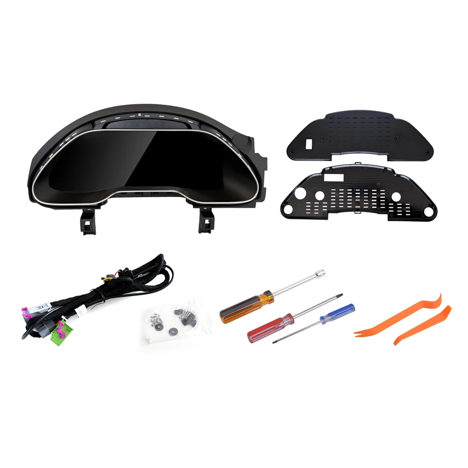 For Audi Q7 2005 2006 2007 2008 2009 2010 2011 2012 2013 2014 2015 Digital Cluster Instrument With Carplay Cockpit