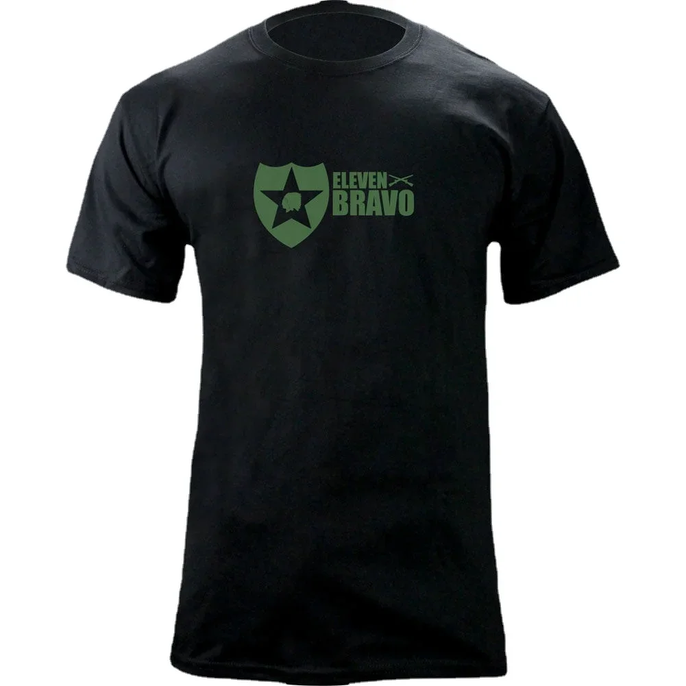 

Original Army 2nd Infantry Division 11 Bravo Infantry T-Shirt. Summer Cotton Short Sleeve O-Neck Mens T Shirt New S-3XL