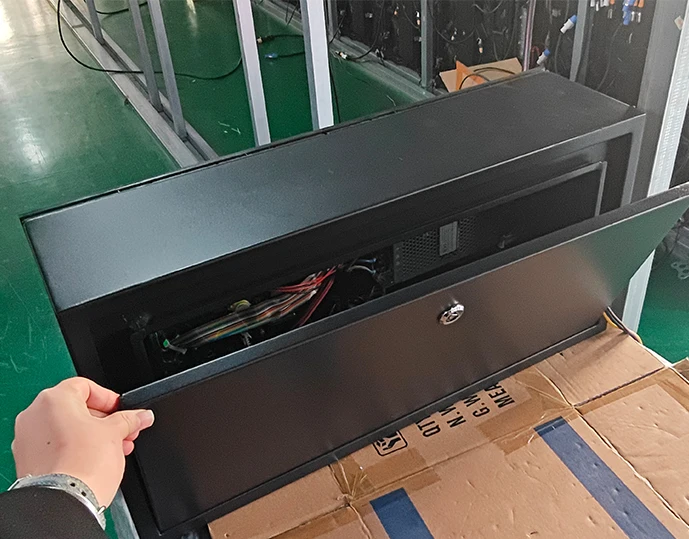P5 1x0.52m with stand Outdoor Led Advertising Movable Portable LED Digital Sign Board Waterproof