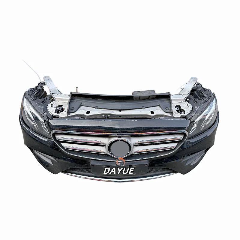 2017-2020 Mercedes-E-Class 213 Front Bumper Plastic Original Second-hand Bolt-On Universal Fitment