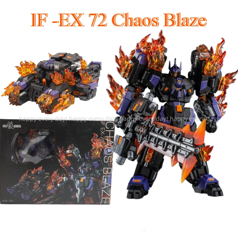 

In Stock New Normal Version IF EX-72 Fallen King Kong Chaos Blaze Action Figures Robot Collection Gifts