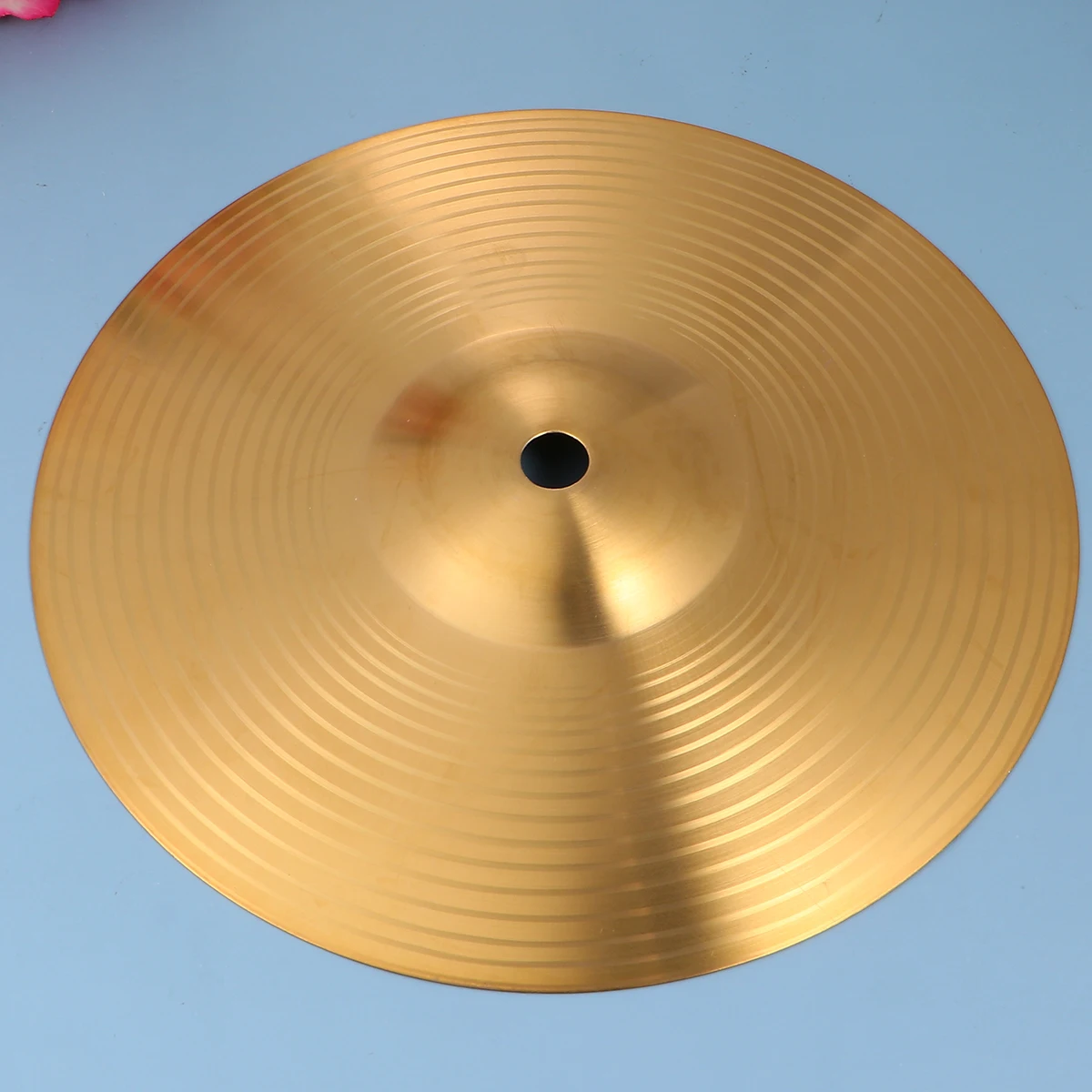 

8 Inch Drum Cymbals Gold Hi-Hat Percussion Instrument Beginner Set Professional Players Durable Brass Traditional Finish