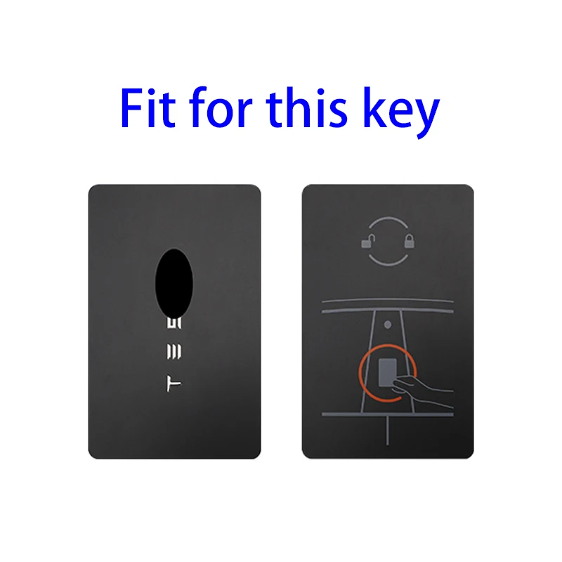 Custodia morbida per chiavi in TPU per auto per Tesla Model 3 Cover protettiva accessori per chiavi a conchiglia borsa per chiavi nera di alta