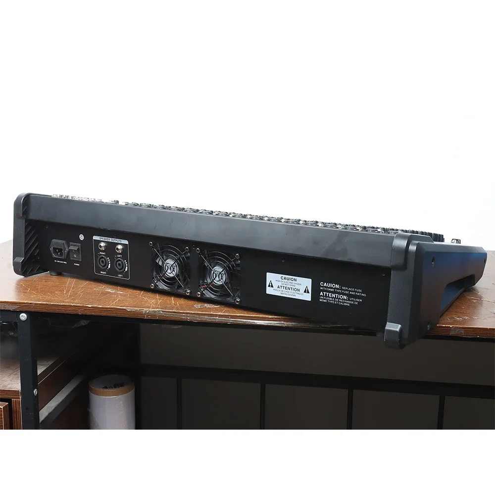 MT Professional Audio Equipment Sound System 8/12/16/24 Channel DJ Controller Mixer Console Amplifier Mixer for Stage Shows