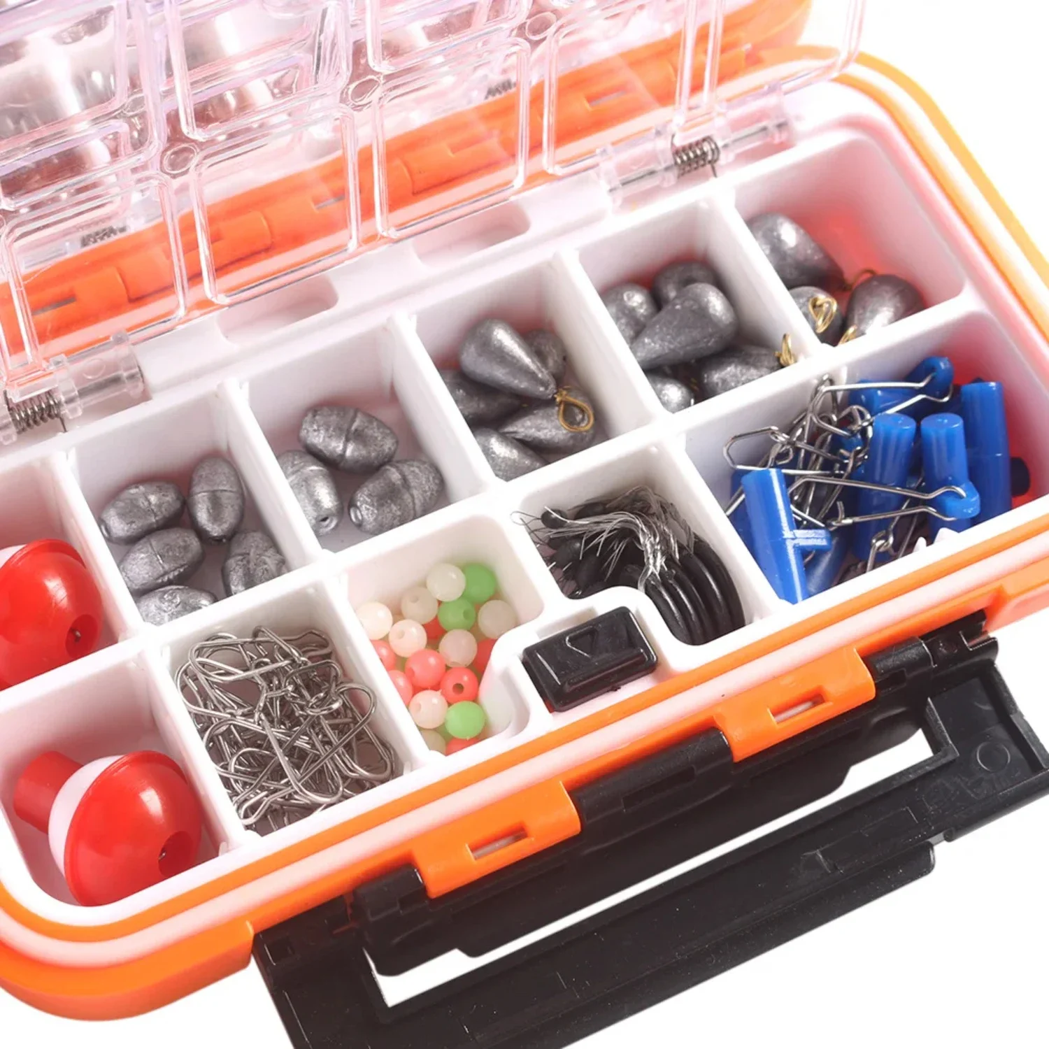 Fishing Waterproof Accessories Box Small Road Sub Box Fish Hook  Box Fishing Tools Fishing Supplies Fishing Tackle Boxes