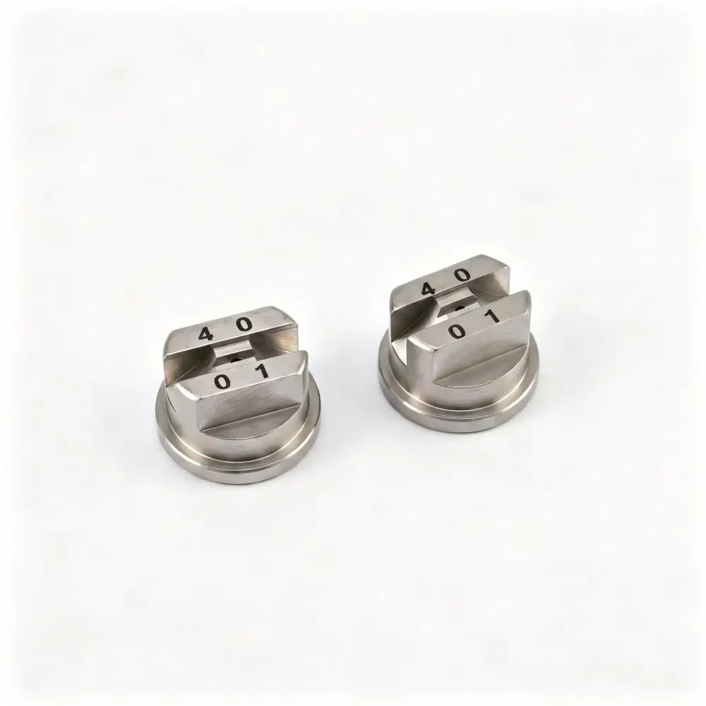 5PCS SS304 TPU Flat Fan Spray Tips 8003 6505‑11005, Replacement Nozzles for Industrial Washing Metal Surface Treatment