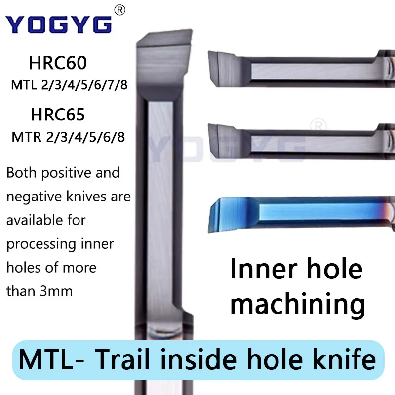 

HRC60 MTL 2/3/4/5/6/7/8 MTR Black high hardness small bore boring tools Inner hole machining integral carbide Inner bore boring