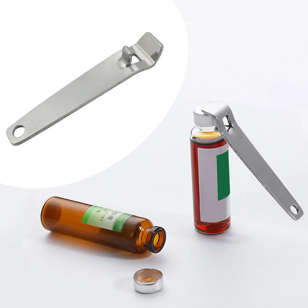 Stainless Steel Oral Liquid Vial Opener Nurse Doctor Medical Tool Portable Ampule Bottle Opener Can Opener Kitchen Accessories