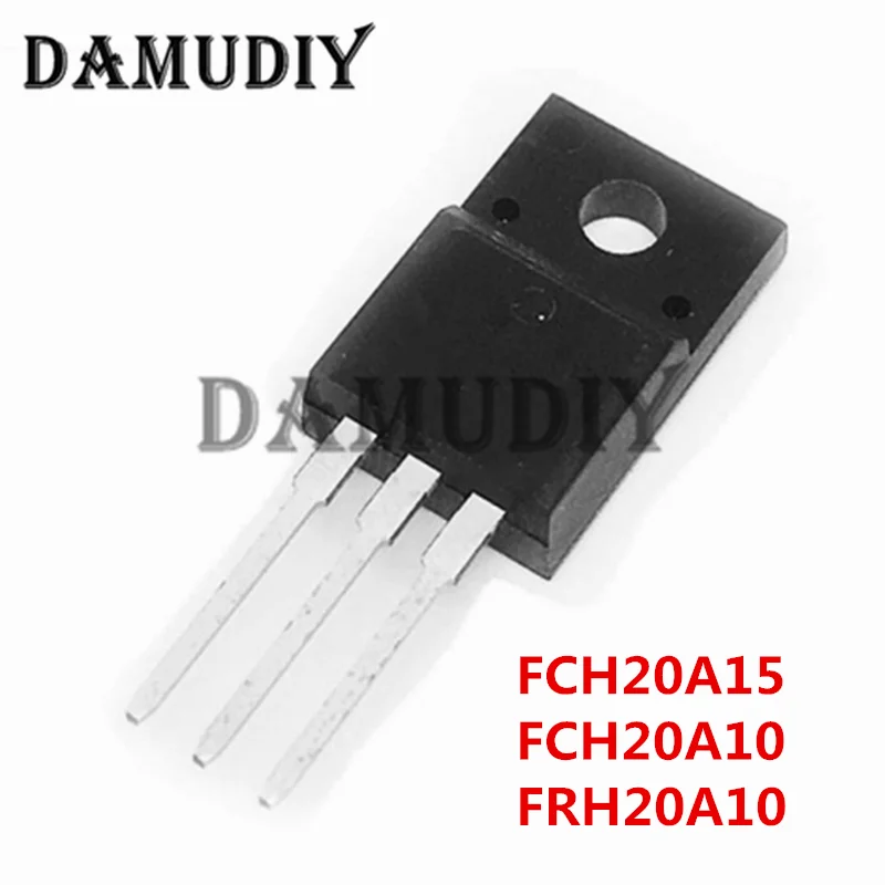 

10pcs FCH20A15 TO-220F 20A15 TO-220 FCH20A10 20A10 FRH20A10 Schottky rectifier diode 150V 20A