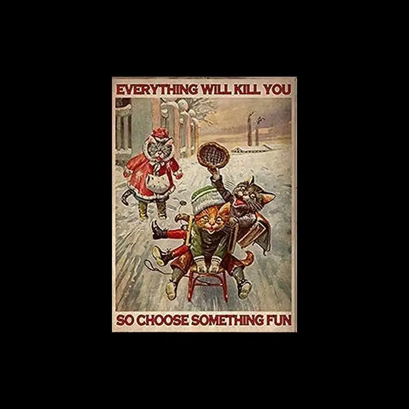 Black Cat Metal Cof… - image