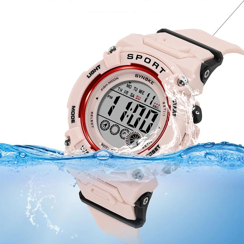 Uthai Ce137 neue bonbon farbene Student elektronische Uhr Mode Sport wasserdichte multifunktion ale männliche weibliche Uhr für Kinder