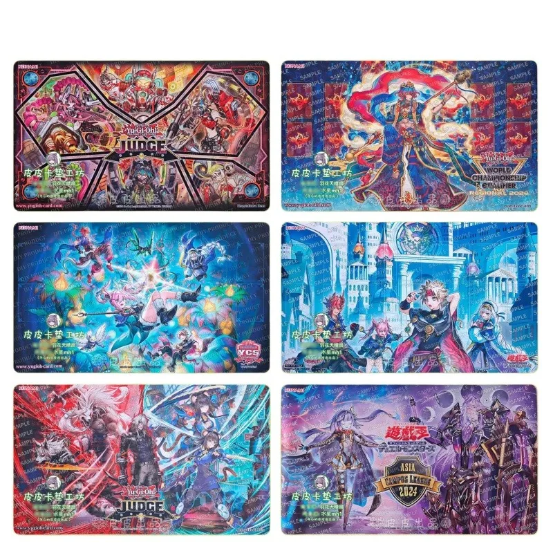 30models Yu-Gi-Oh! Sky Striker Mobilize-Linkage! Trading Card Playmat Maliss P White Rabbit Single Player Rubber Board Game Mat