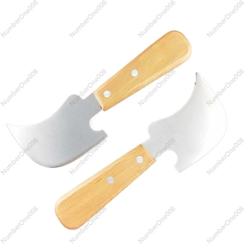 JN1067 Floor Knife, Crescent Knife PVC Welding Wire Spatula, Floor Leveler, Repair Scraper