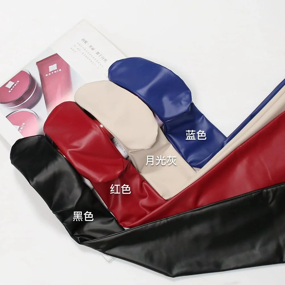 

Women's Faux Latex Sexy High Stockings PU Leather Thigh Socks for MOTO Bike Night Club Sexy Stockings Temptation