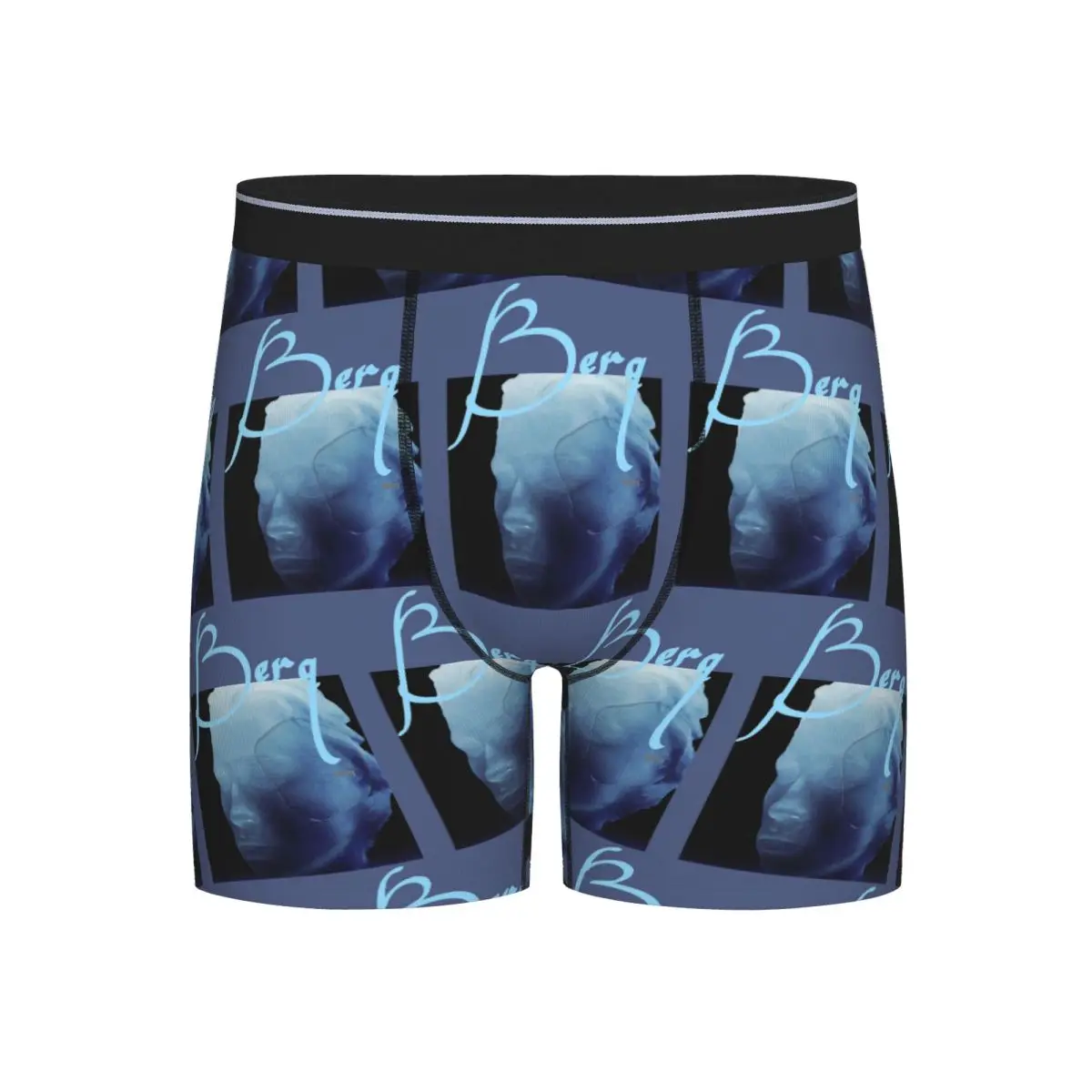 

Длинные трусы-боксеры, шорты, трусы-боксеры Berq, мужское мягкое нижнее белье для Homme, мужской подарок бойфренду