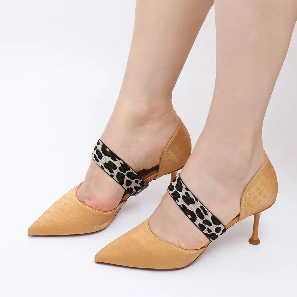 Fashion Anti-loose Holding High Heels Shoe Straps Lazy Laces No Tie Shoelaces