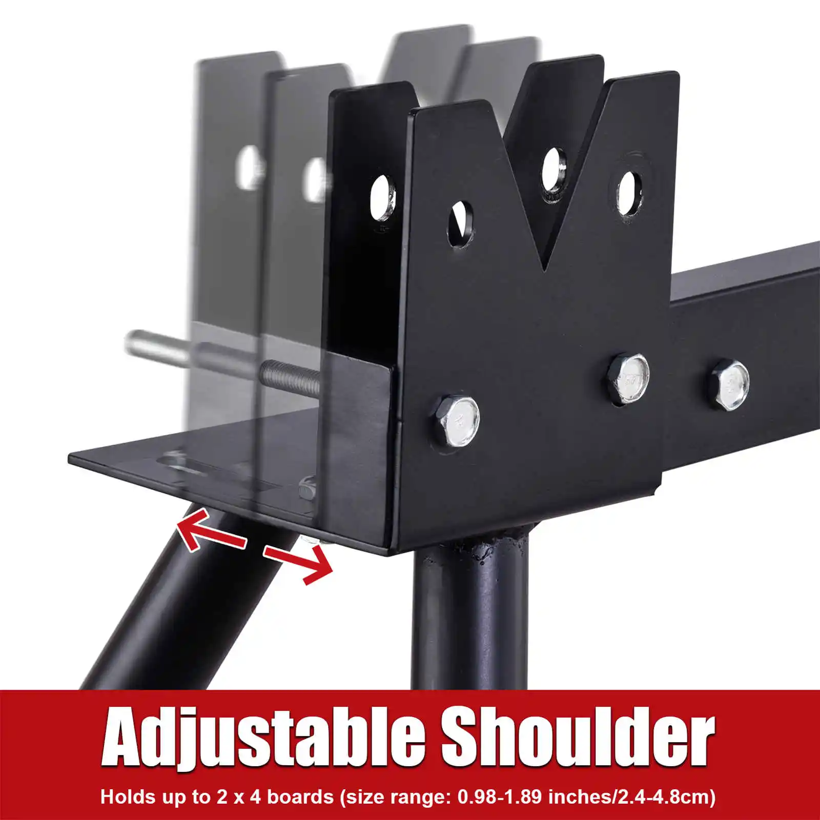 الهدف الفولاذي لمجموعة نظام حامل الهدف للرماية، أهداف صورة ظلية بسمك 3/8 بوصة × 12 بوصة، أهداف غونغ بسمك 3/8 بوصة وسميكة 6 بوصة