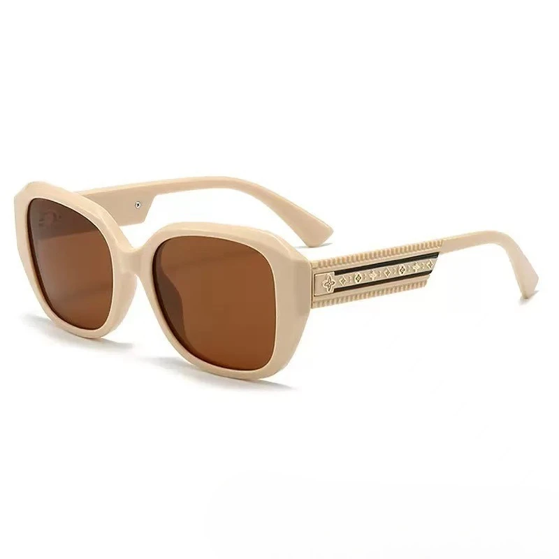 2025 موضة جديدة للمرأة HD الاستقطاب النظارات الشمسية الراقية الاتجاه UV400 حماية نظارات للقيادة الفاخرة شيك ظلال الشمس