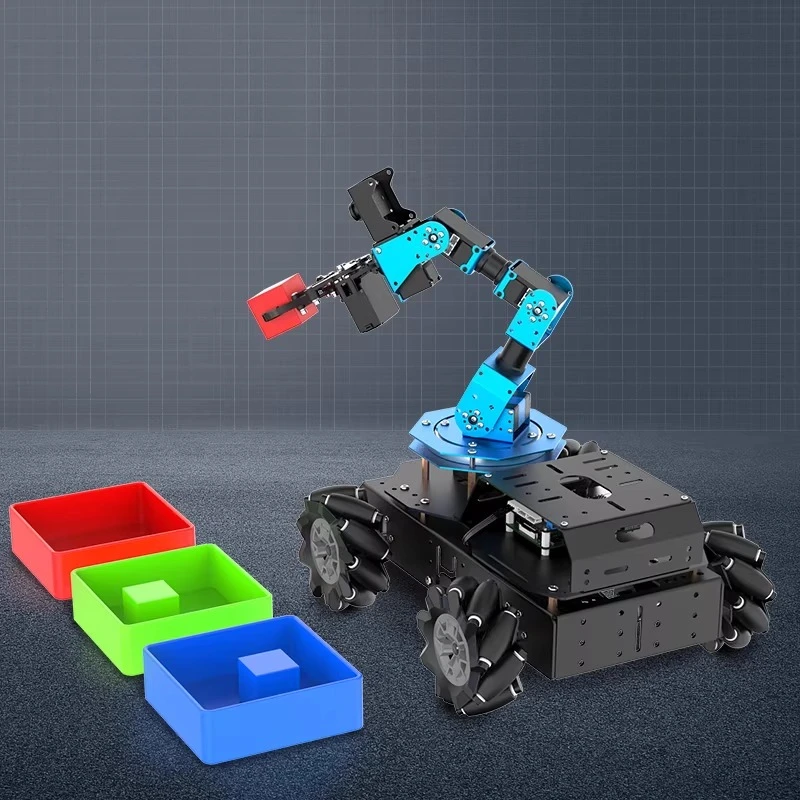 5/4B robotic arm Python programming ROS robot vision intelligent car