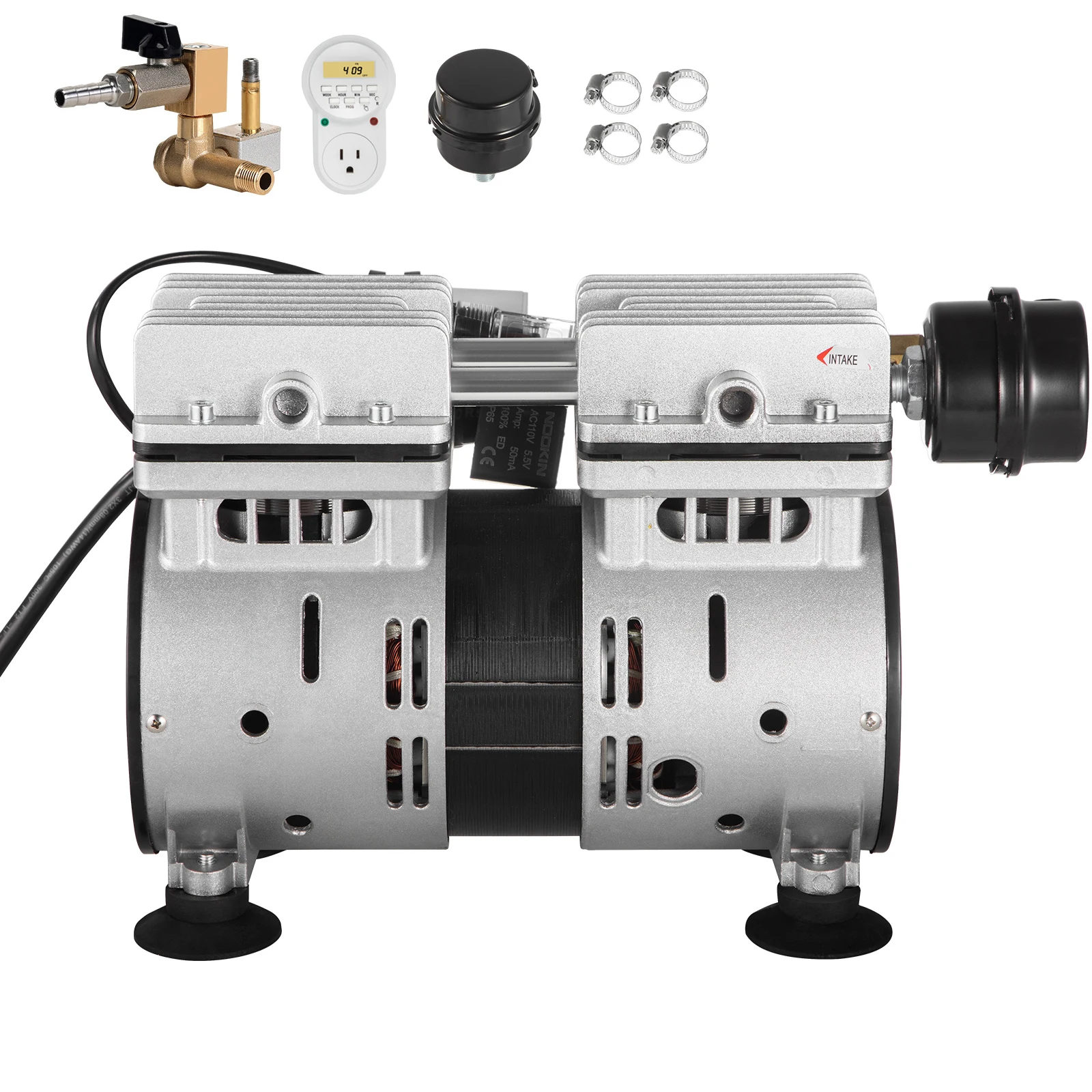 

Аэратор для пруда SucceBuy мощностью 550 Вт, мощность до 1 озера Acre 50 футов с утяжеленными трубками и диффузором, воздушный компрессор для циркуляции кислорода