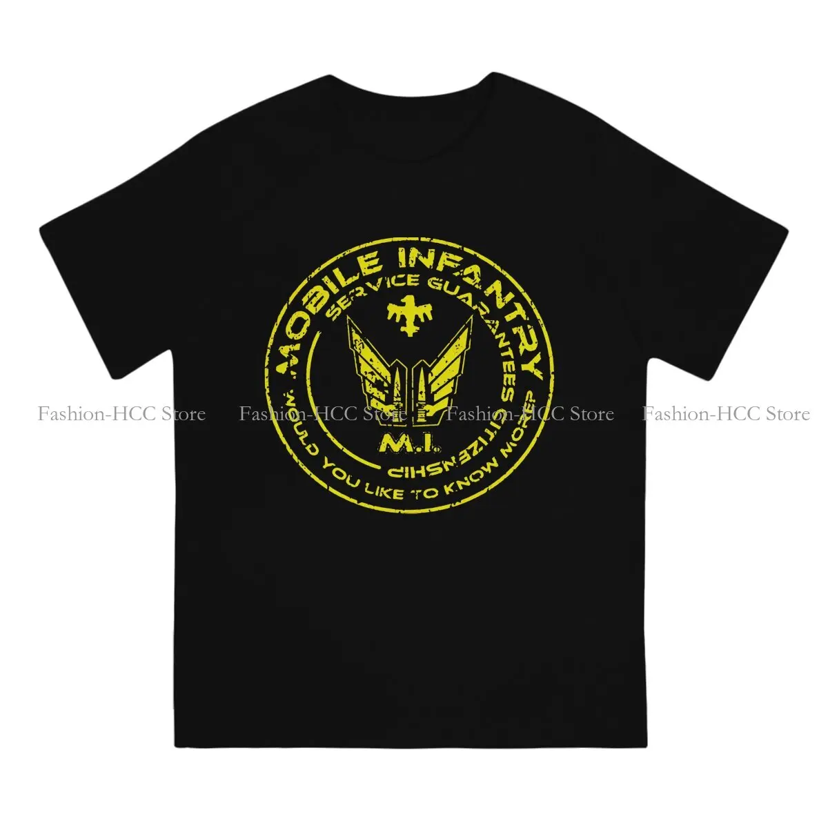 Mobile Infantry Patch Special TShirt Starship Troopers Comfortable Hip Hop Gift Idea  T Shirt Short Sleeve