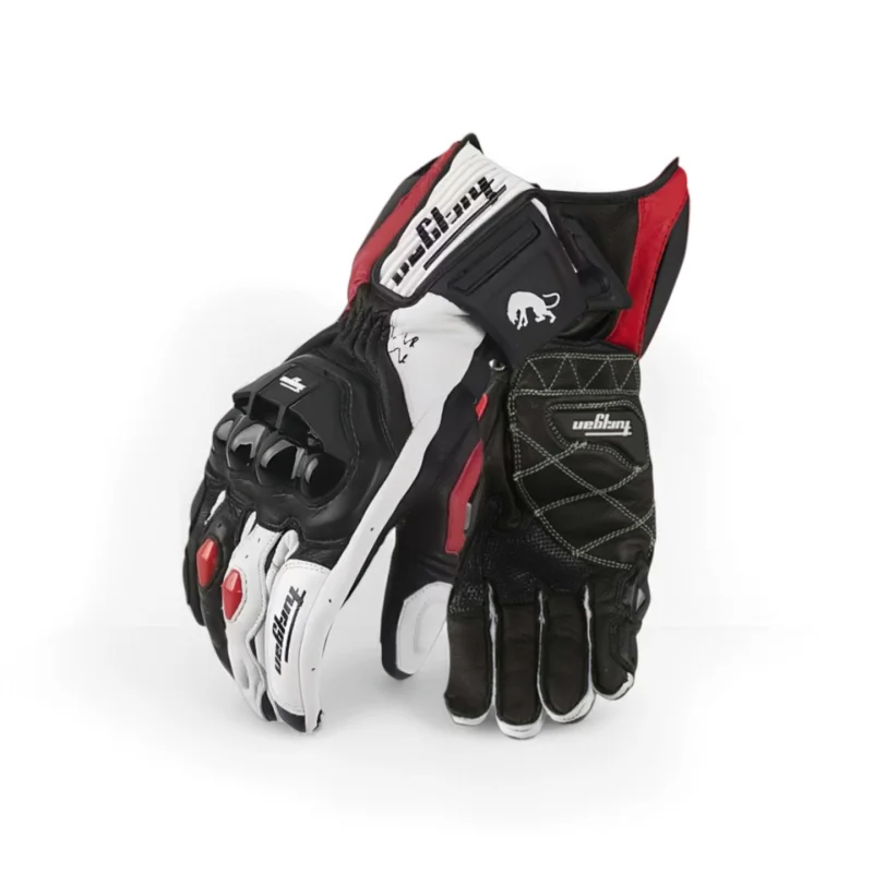 

Мужские мотоциклетные перчатки из натуральной кожи, ветрозащитные, для езды на открытом воздухе, для мотокросса, совместимые с сенсорными экранами, защитное снаряжение, 3 цвета