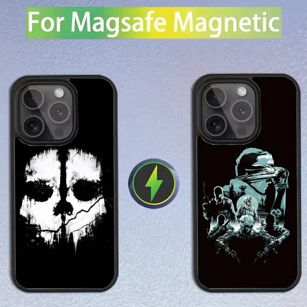 

COD Call Of Duty G-Ghosts Phone Case For iPhone 16,15,14,13,12,11,Pro,Max,Plus,Mini,SE Magsafe Magnetic Wireless Charging