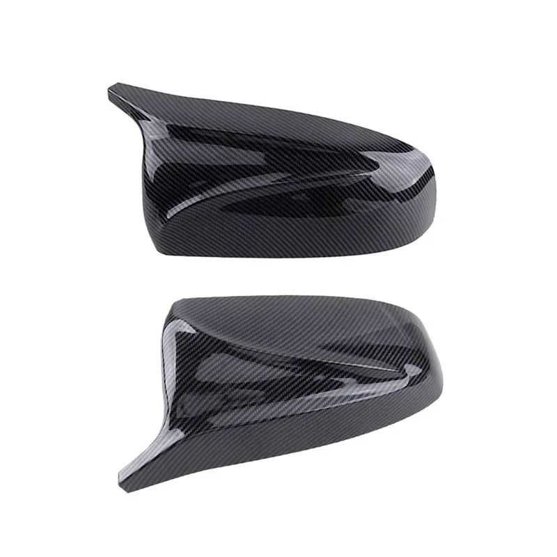 

AB59-51167180725 51167180726 Car Front Left & Right Rear View Mirror Cover Cap For BMW X5 E70 X6 E71 2007-2013
