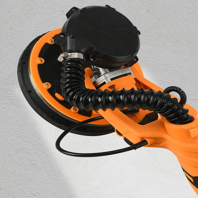 1280W 1680W 215MM Wall Sanding Machine long pole adjustable 1.2-3.2M Putty Polisher LED Light Adjustable Speeddjustable Speed