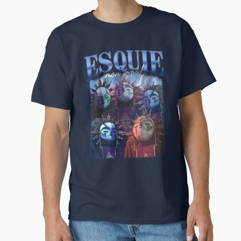 

Dark Fantasy Game 2025 Retro Sci Fi RPG Game Clair Obscur: Expedition 33 Gift clothing Adult T-shirt large size Tops S-6xl