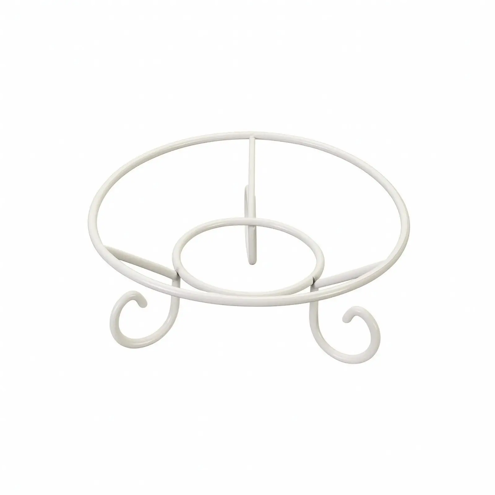 Fruit Plate Stand Lightweight Wire Frame Stand Serving Bowl Holder Sturdy Holder with Base Elevated for Party Hosts