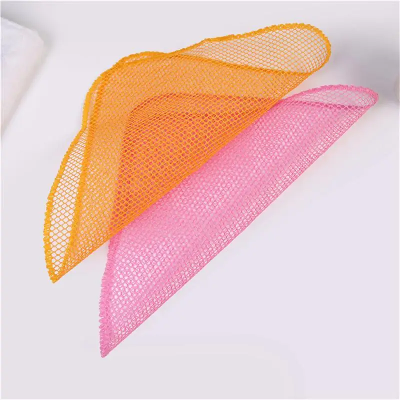 2pcs Innovative Dish Washing Net Cloths Rapid Dry Scourer Mesh Washing Cloths Kitchen Cleaning Tool Accessories Cleaning Cloths