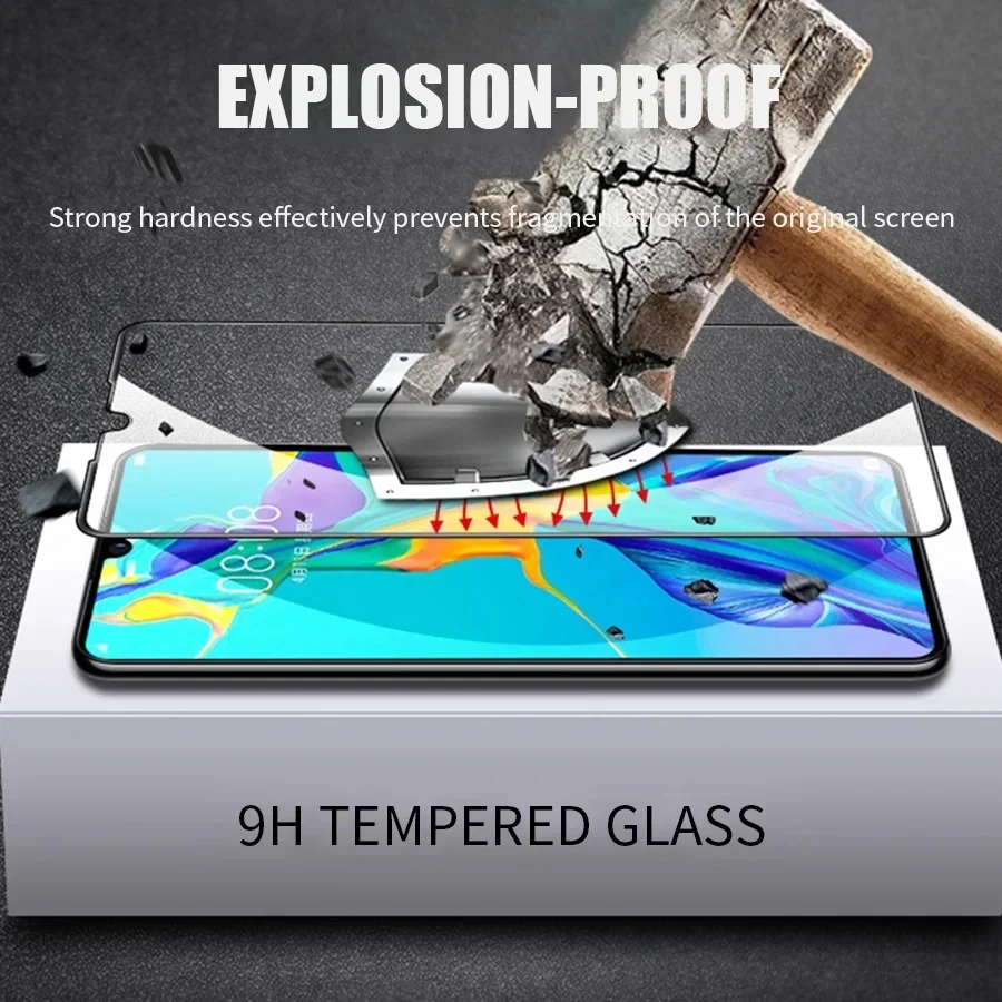 Verre de protection pour Vivo V21, V20 Pro, l's, V11, Y33, 2021, Y33T, Y02, Y02S, Y02A, Y21E, 5G, Y21S, Y21A, Y21G, Y30G, Y35M, V23E, 1-3 pièces